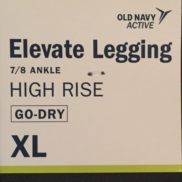 High waist 7/8 length mesh trim leggings. NWT - Picture 5 of 12